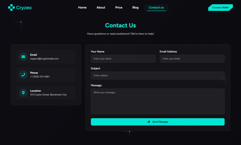 Contact Page